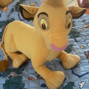 Disney Yellow Simba Plush Toy